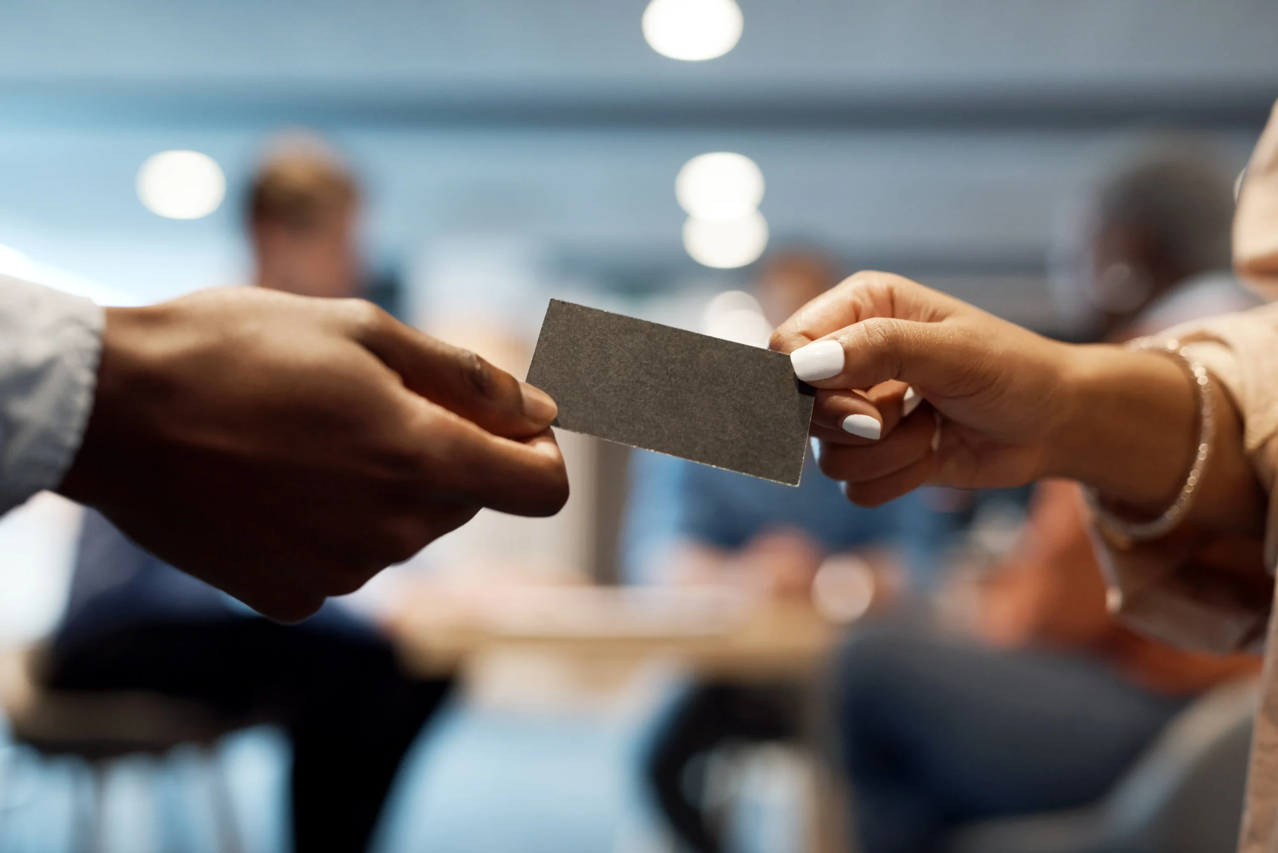 Yes. You STILL need a business Card.